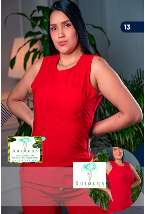 Uniforme Dama Antifluido Tela Nacional lisa y Corrugada